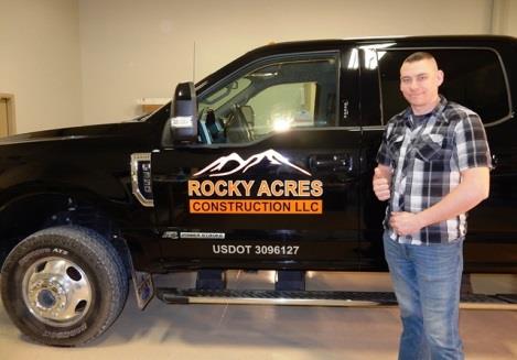 Thank You to Rocky Acres Construction LLC