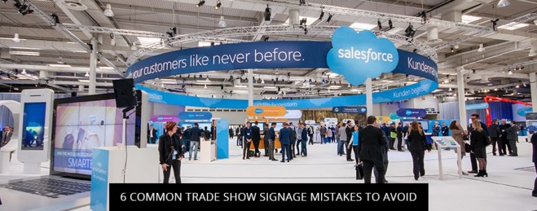 6 Common Trade Show Signage Mistakes To Avoid | Plattsburgh Creative Signs