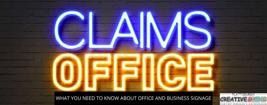 What You Need to Know About Office and Business Signage