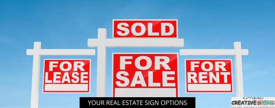 Your Real Estate Sign Options