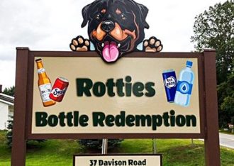 Thank You Rotties Bottle Redemption!