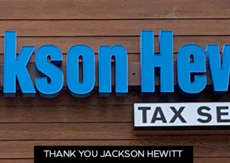 Thank You Jackson Hewitt!
