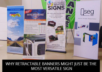 Why Retractable Banners Might Just be the Most Versatile Sign