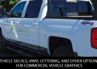 Vehicle Decals, Vinyl Lettering, And Other Options For Commercial Vehicle Graphics