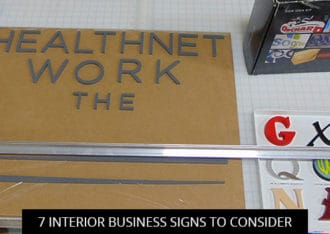 7 Interior Business Signs To Consider