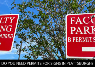 Do You Need Permits For Signs In Plattsburgh?
