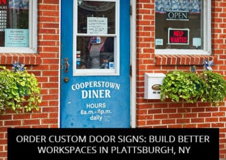 Order Custom Door Signs: Build Better Workspaces In Plattsburgh, NY