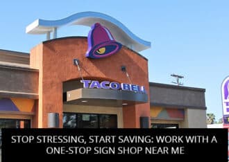 Stop Stressing, Start Saving: Work with a One-Stop Sign Shop Near Me