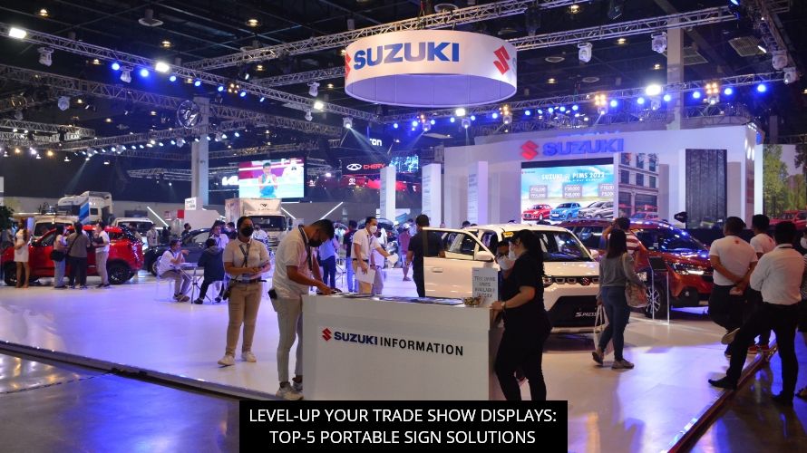 Level-Up Your Trade Show Displays: Top-5 Portable Sign Solutions