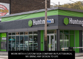 Work With A Custom Sign Company In Plattsburgh, NY: Bring Any Design To Life