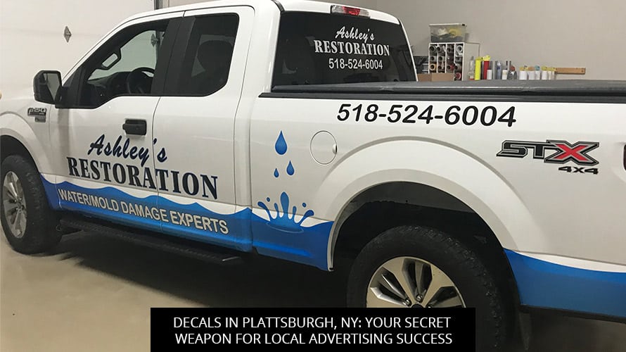 Decals in Plattsburgh, NY: Your Secret Weapon for Local Advertising Success