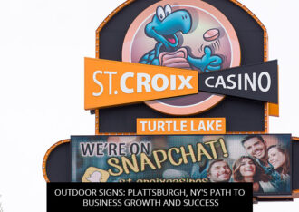 Outdoor Signs: Plattsburgh, NY's Path to Business Growth and Success