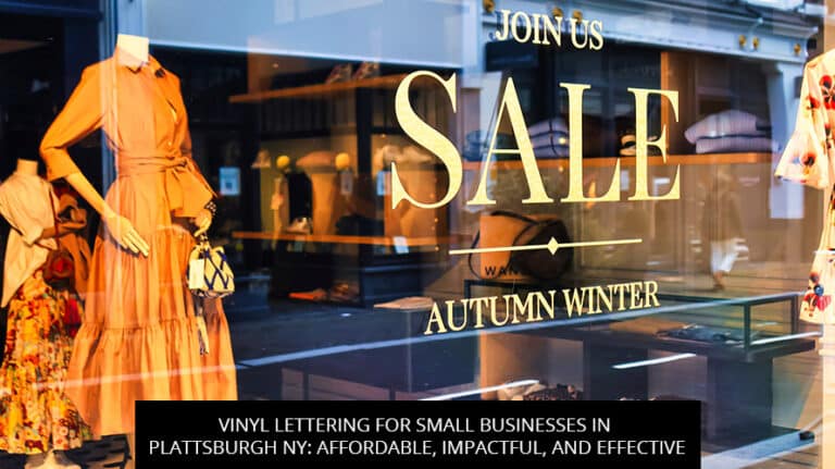 Small Business Lettering Vinyl Lettering For Small Businesses In Plattsburgh, NY: Affordable ...