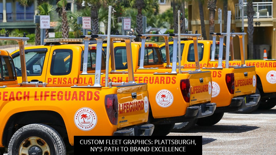 Custom Fleet Graphics: Plattsburgh, NY's Path to Brand Excellence