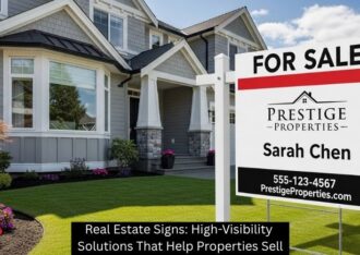 Real Estate Signs: High-Visibility Solutions That Help Properties Sell - Plattsburgh Creative Signs